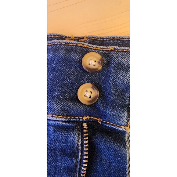 Anthropologie Pilcro Size 29 The Skipper High-Rise Crop Wide Leg Jeans $128 - Picture 7 of 9